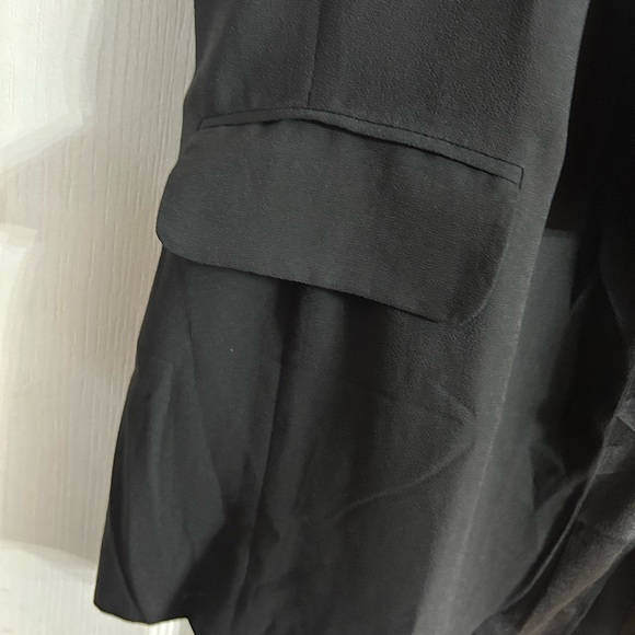 Esley Studded Black Vest Jacket Open Front NWT Size M.  1796 - Picture 3 of 6